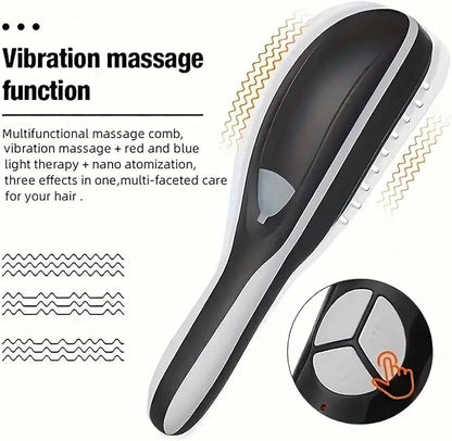 LED Hair Growth and Massager Brush