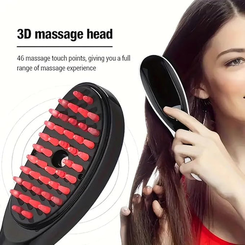 LED Hair Growth and Massager Brush
