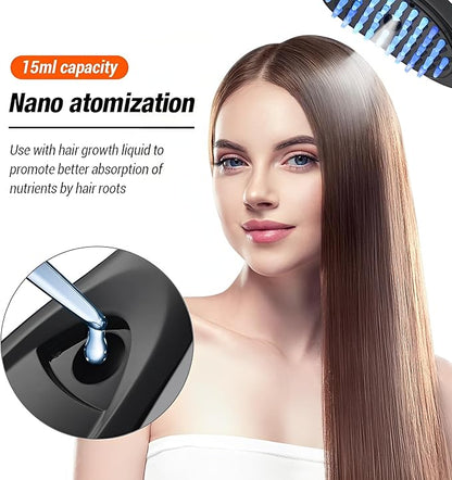 LED Hair Growth and Massager Brush