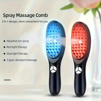 LED Hair Growth and Massager Brush