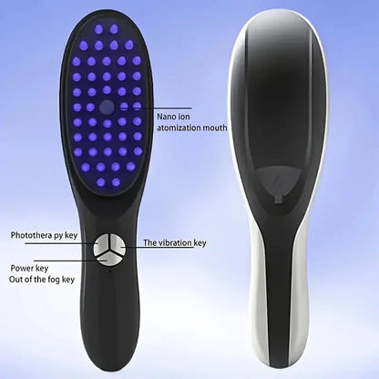 LED Hair Growth and Massager Brush